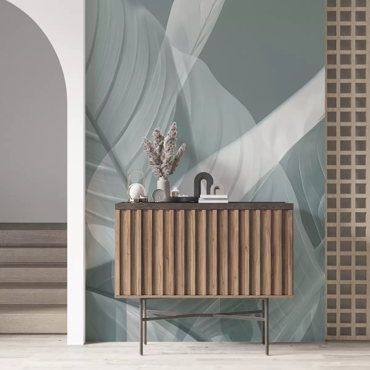 zidne murale Veliki listovi w04901v1