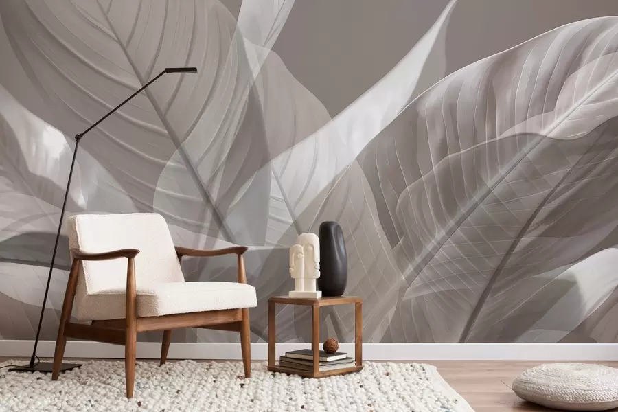 zidne murale Veliki listovi w04901v2