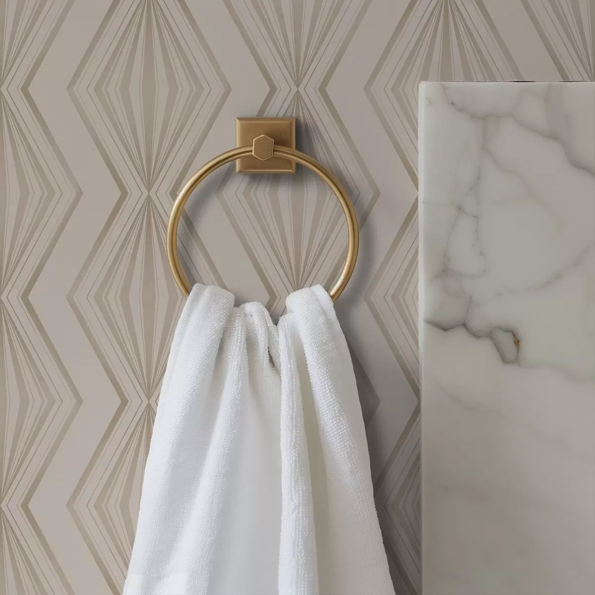 Pozadina Svijetli dijamantni ukras u mirnim bež tonovima a00925v2