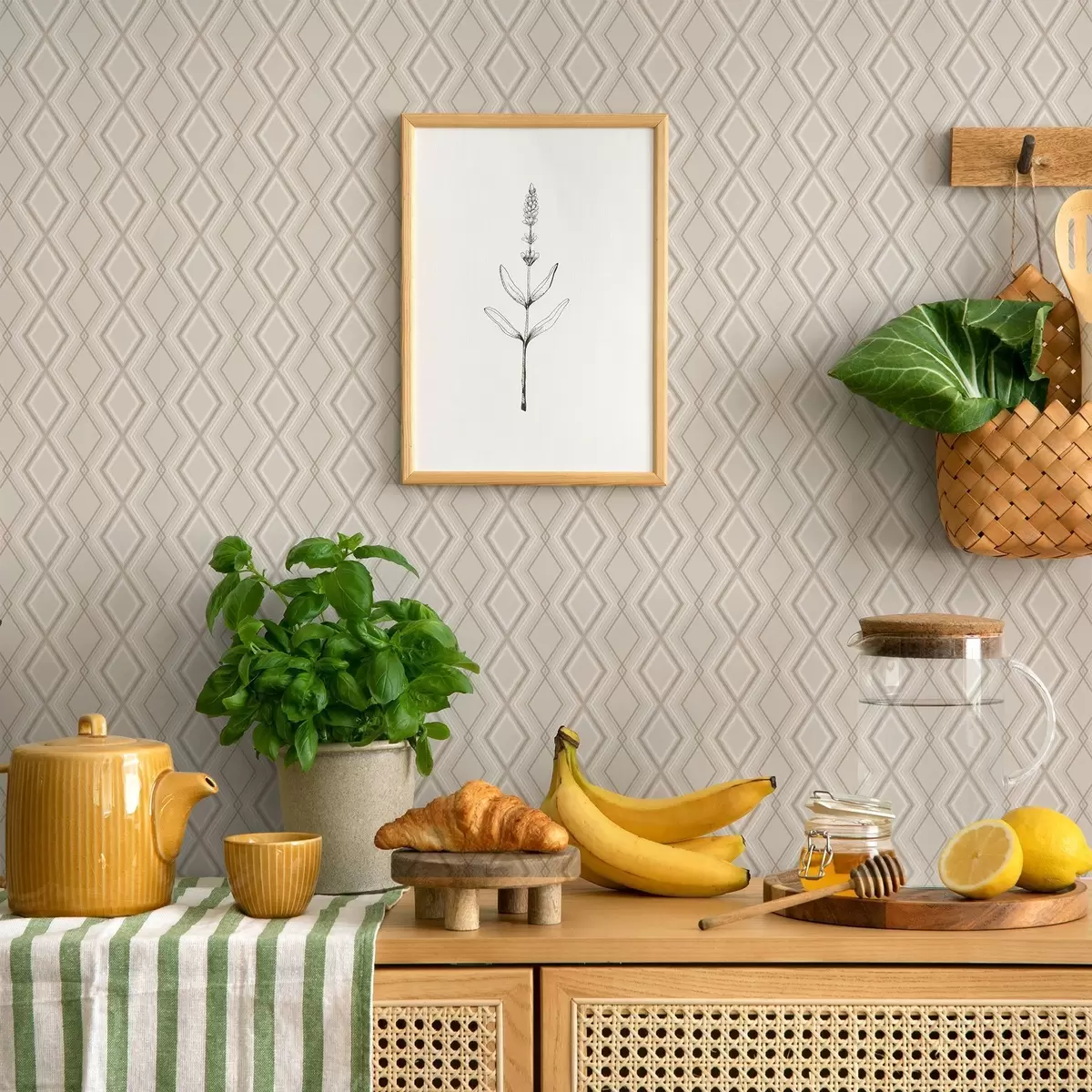 Pozadina Svijetlo bež pozadina s višeslojnom dijamantnom mrežom a00975v2