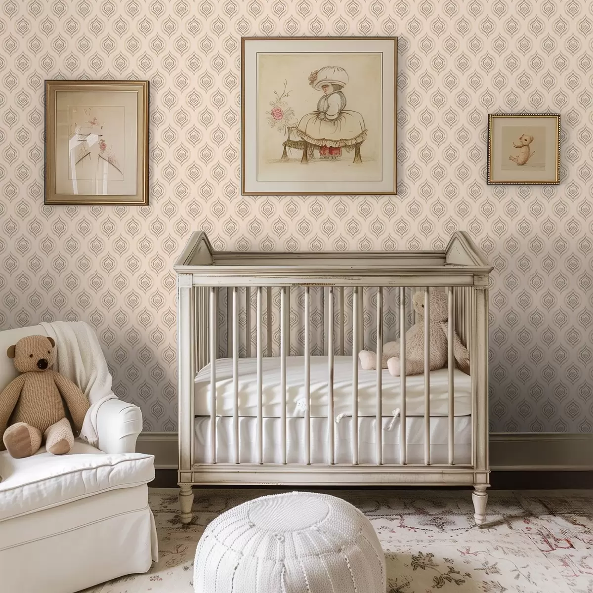 Pozadina Motivi puderastih kapljica s cvijetom na toploj pozadini a00977v2