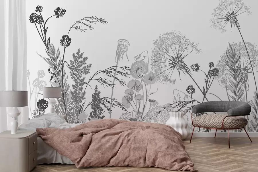 zidne murale Divlje cvijeće w04943v3