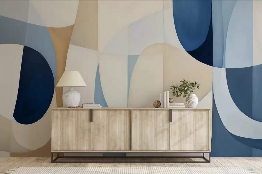 zidne murale Geometrija akvarela w04837
