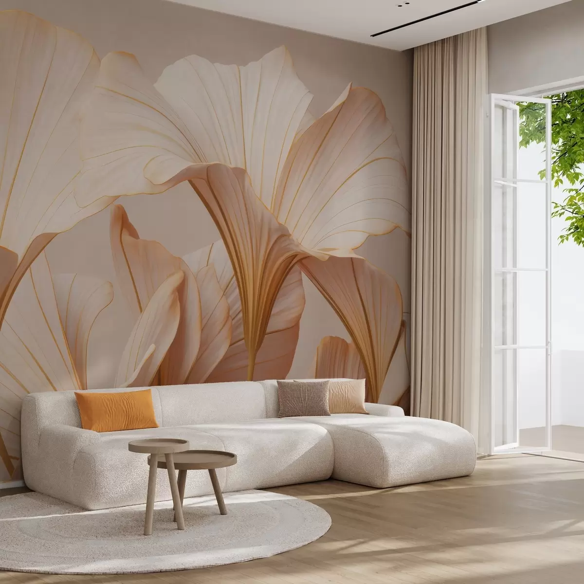 zidne murale Veliki pupoljci w04947