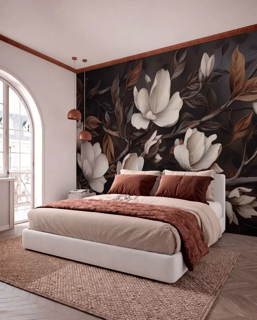 zidne murale Elegantna grana drveta w04950