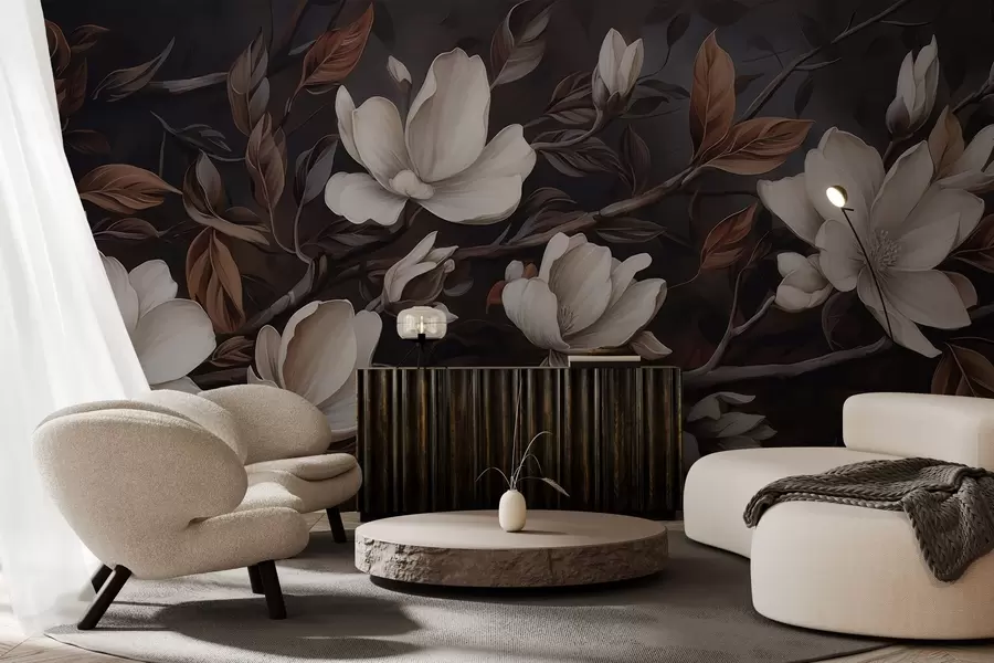 zidne murale Elegantna grana drveta w04950