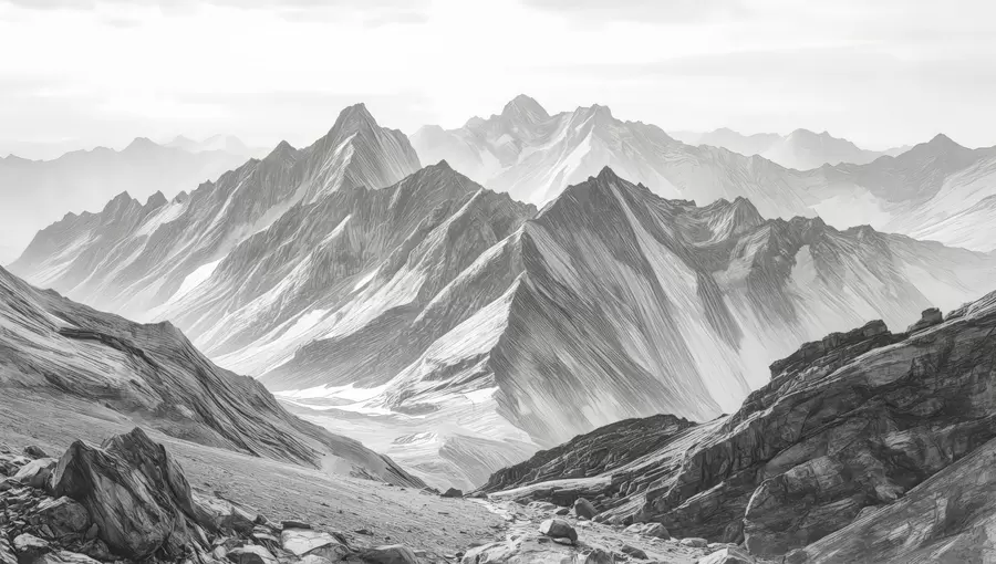 zidne murale Izvrsne planine w04997