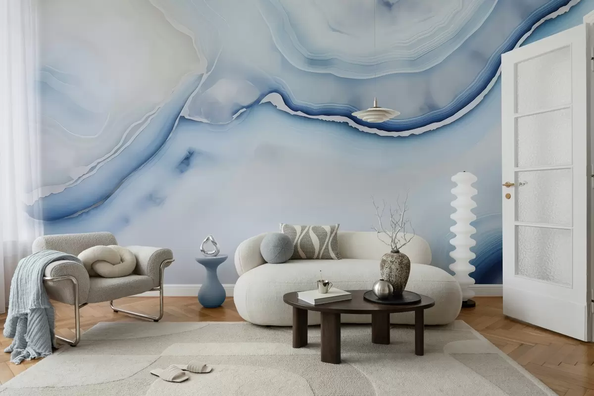 zidne murale Nježni mramor w05000