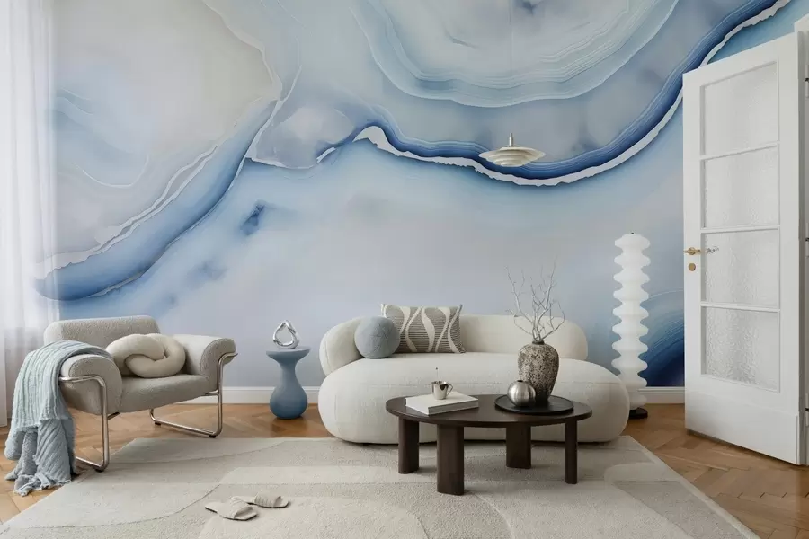 zidne murale Nježni mramor w05000