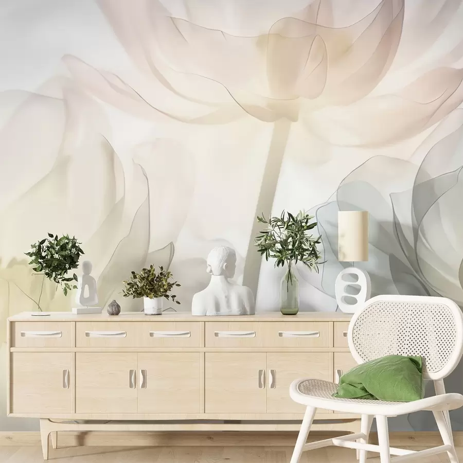 zidne murale Veliki cvjetovi w05030