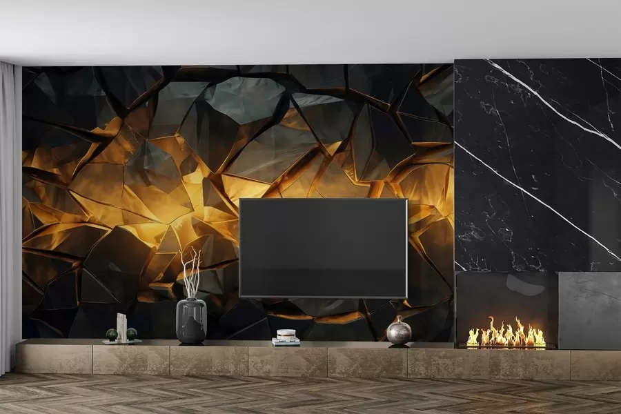 zidne murale Imitacija kamena u akvarelu w05045