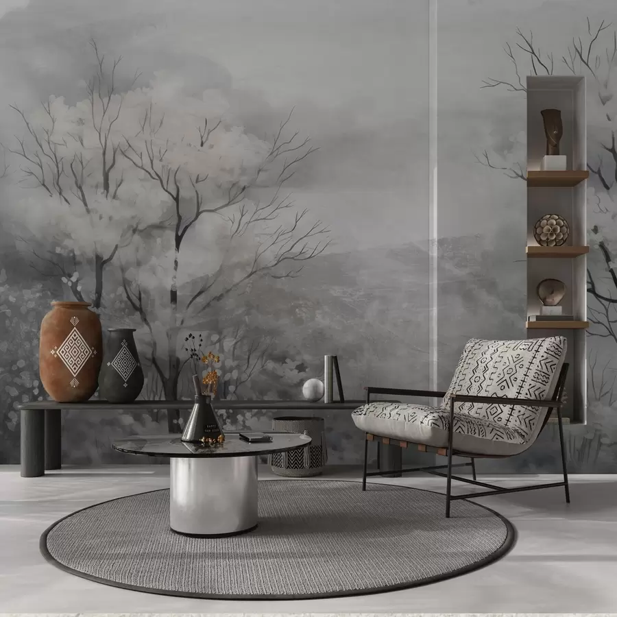 zidne murale Lagani dah drveća w05054