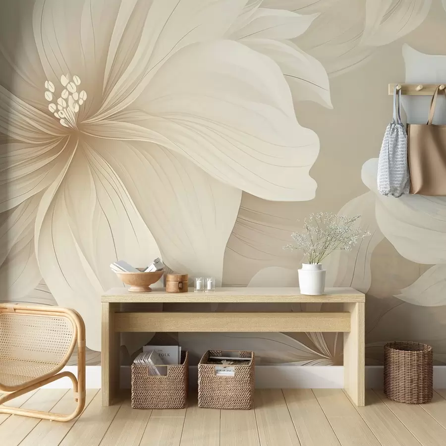 zidne murale Cvijeće iz mašte w04989