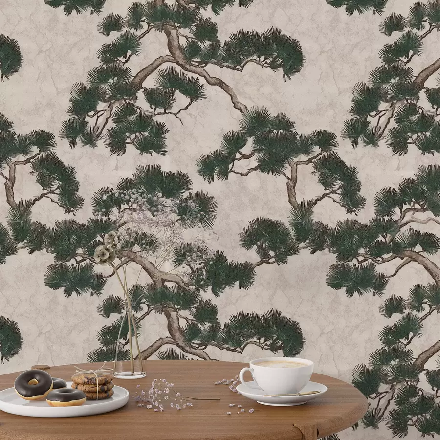 zidne murale Borove grane a00972v1