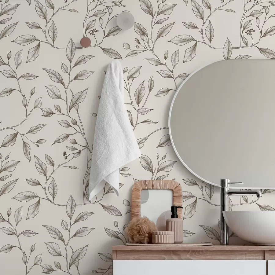 zidne murale Nježne grane a01147