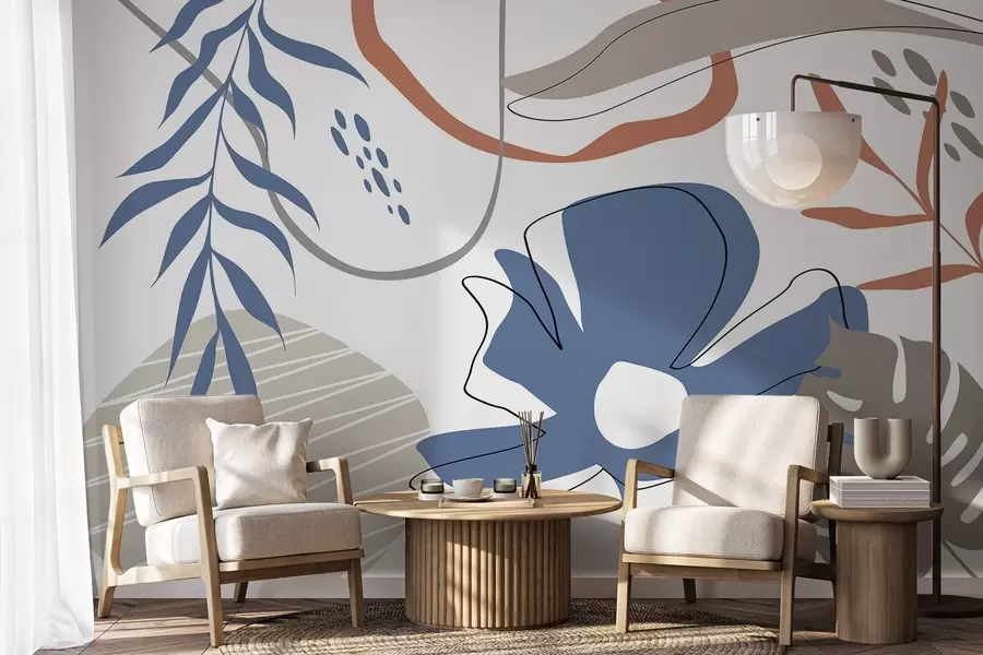 zidne murale Apstraktna kompozicija w05188