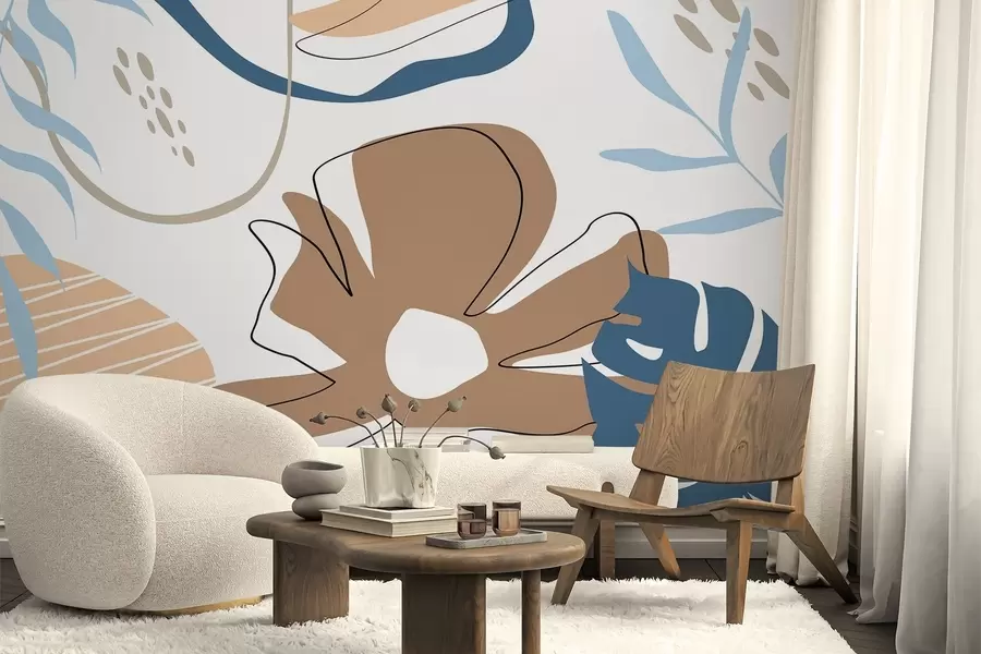 zidne murale Apstraktna kompozicija w05188v1