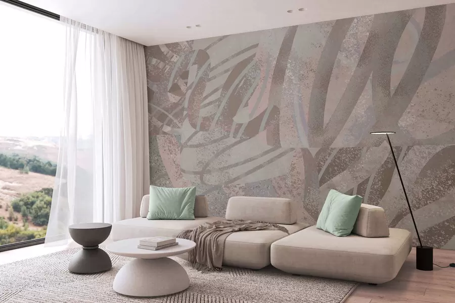 zidne murale suvremena apstraktna umjetnost w05068