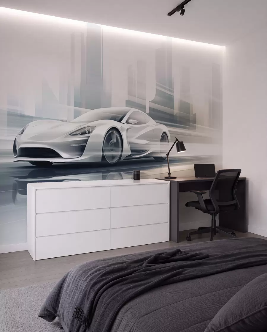 zidne murale Automobil w05206
