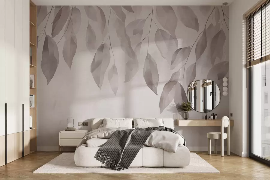 zidne murale Viseće lišće w05216