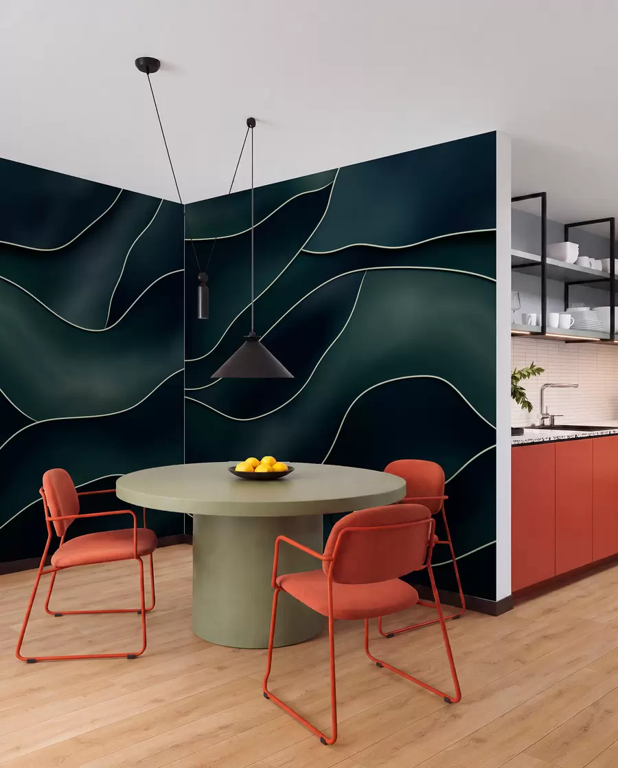 zidne murale Apstraktne linije w05218v1