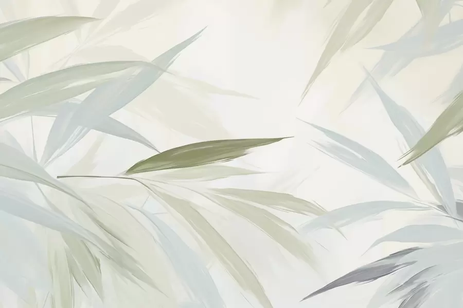 zidne murale Dugo lišće w05229