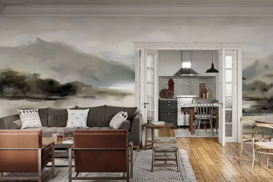 zidne murale Oslikane planine w05248