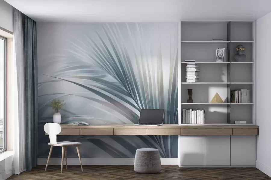 zidne murale Veliki listovi w05253