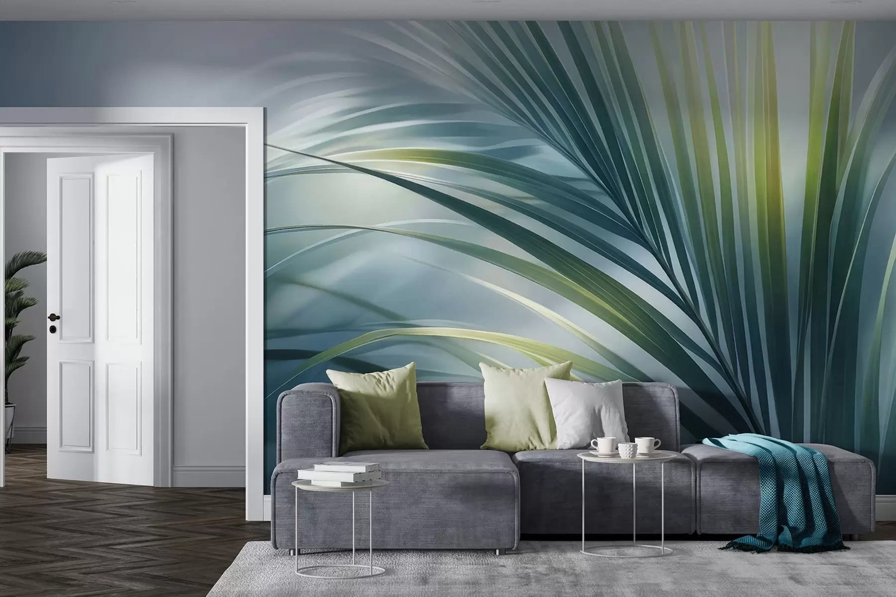 zidne murale Veliki listovi w05253v1
