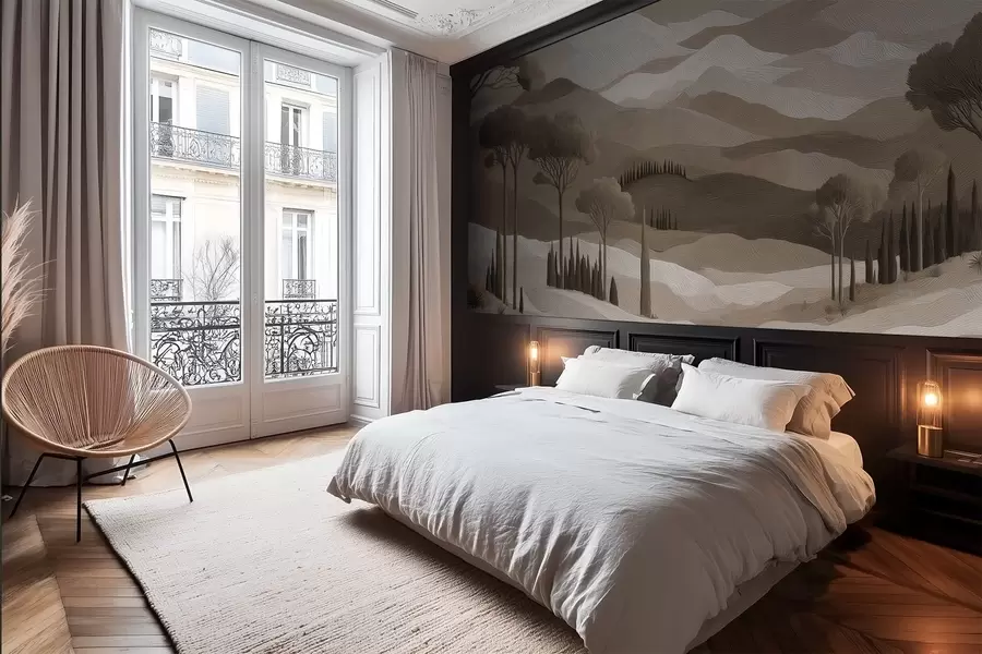 zidne murale Pejzaž u stilu uljanih boja w05258v1