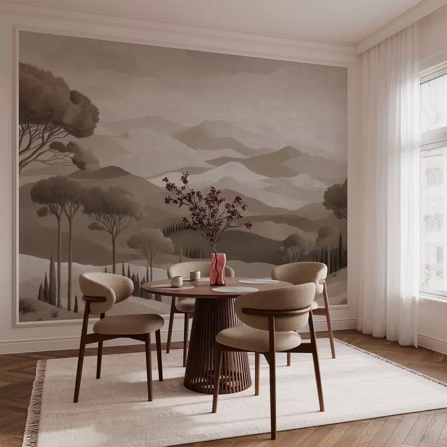 zidne murale Pejzaž u stilu uljanih boja w05258v1