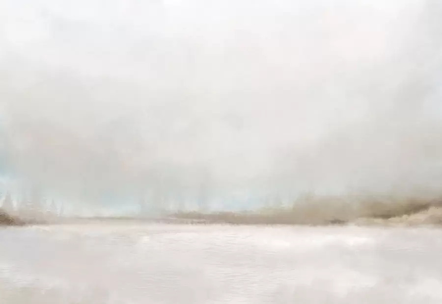 zidne murale Magloviti krajolik s jezerom i šumom w05319