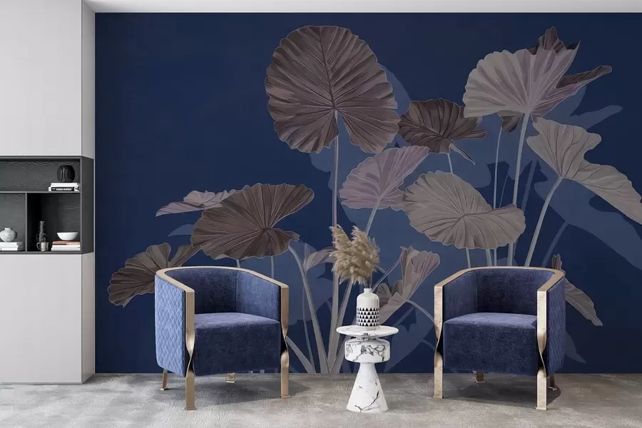 zidne murale Vrt oslikanih lotosa w05364