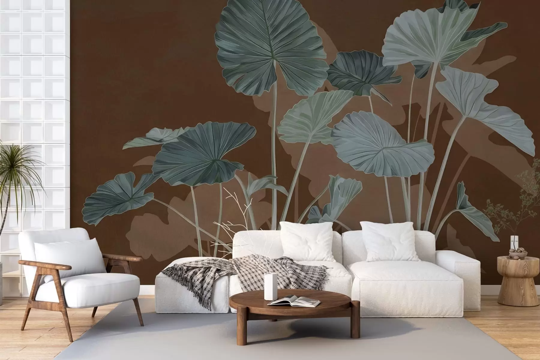 zidne murale Vrt oslikanih lotosa w05364v1