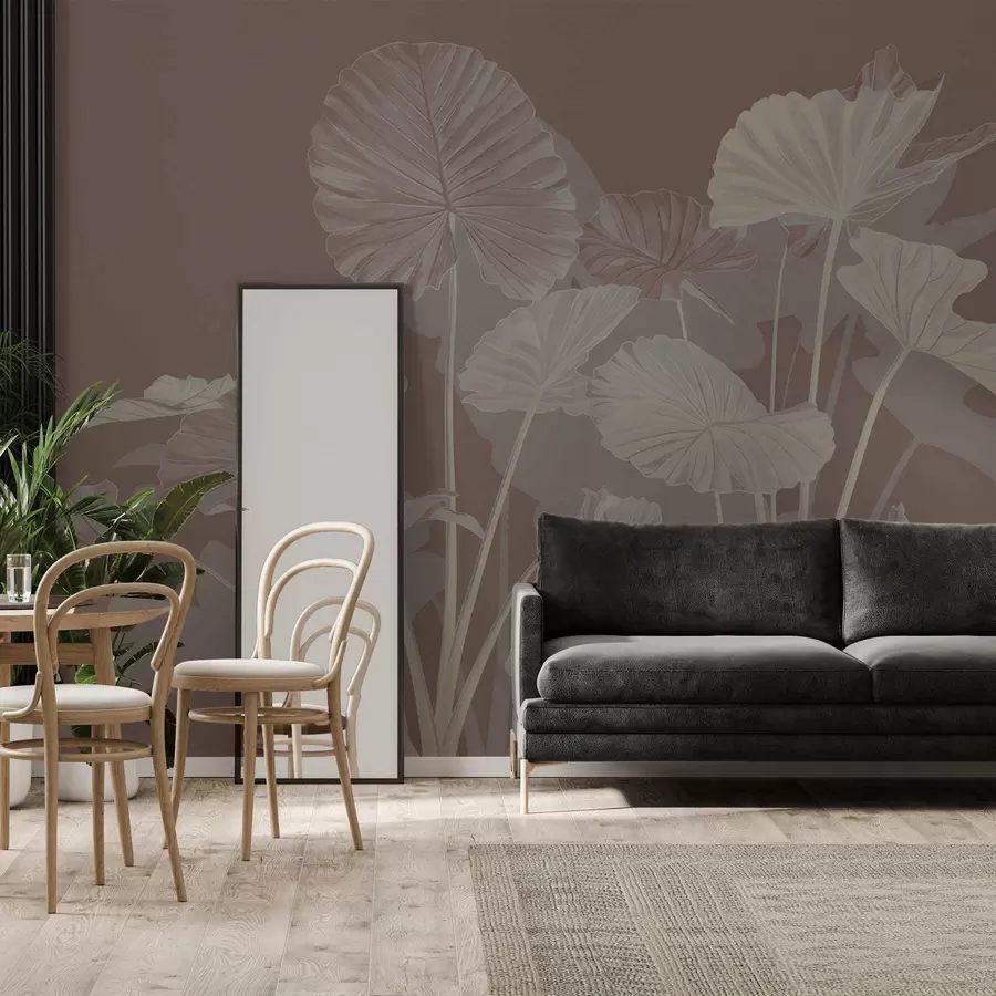 zidne murale Vrt oslikanih lotosa w05364v2