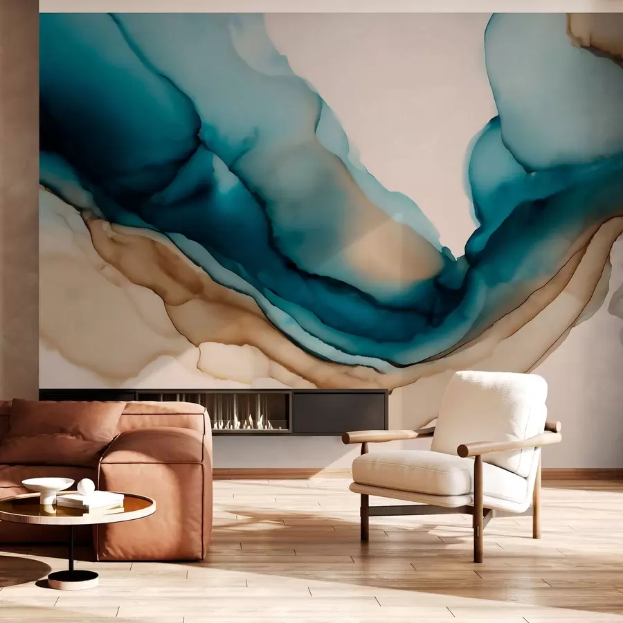 zidne murale apstraktna tekstura u stilu alkoholne tinte w05238