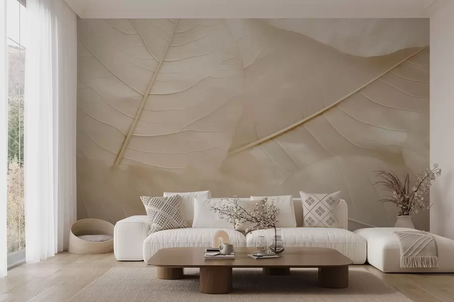 zidne murale Elegantni list w05328v1