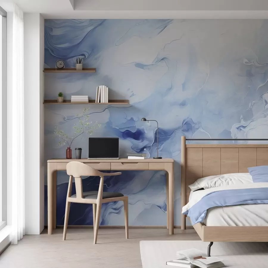 zidne murale Rafinirano mramorno venovanje w05441