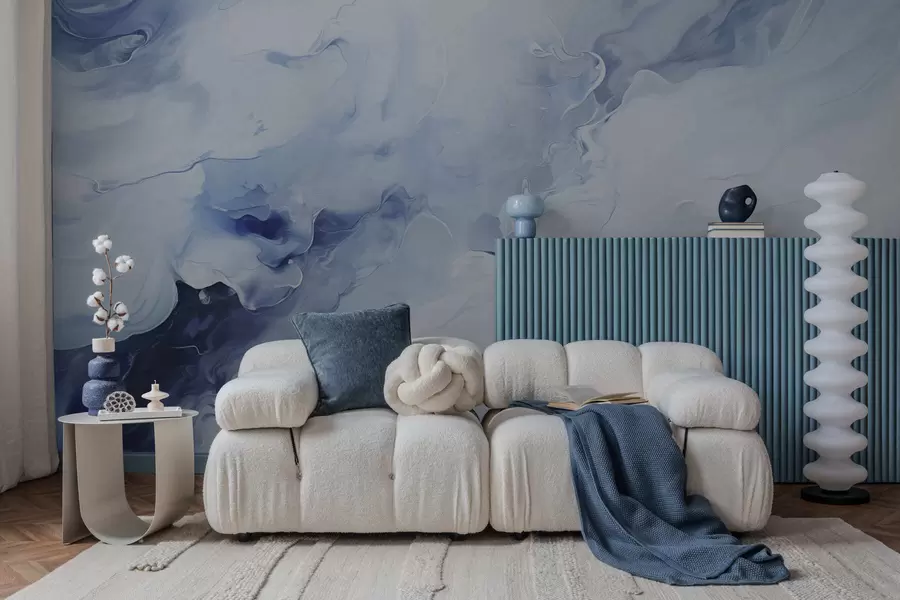 zidne murale Rafinirano mramorno venovanje w05441