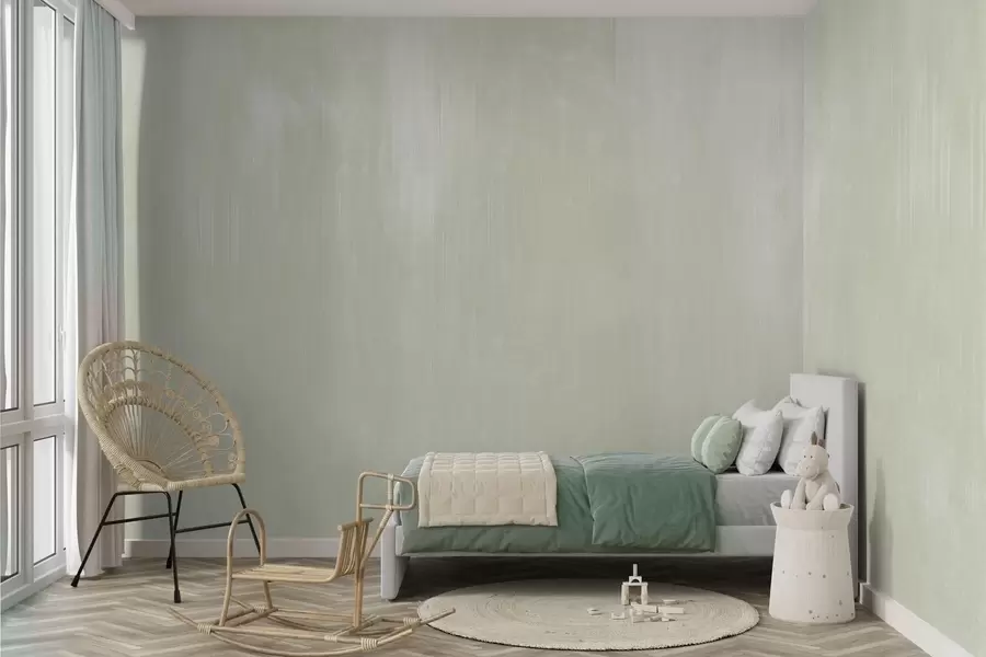 zidne murale Blijedozelena pozadina sa svijetlom vertikalnom teksturom w05121v3