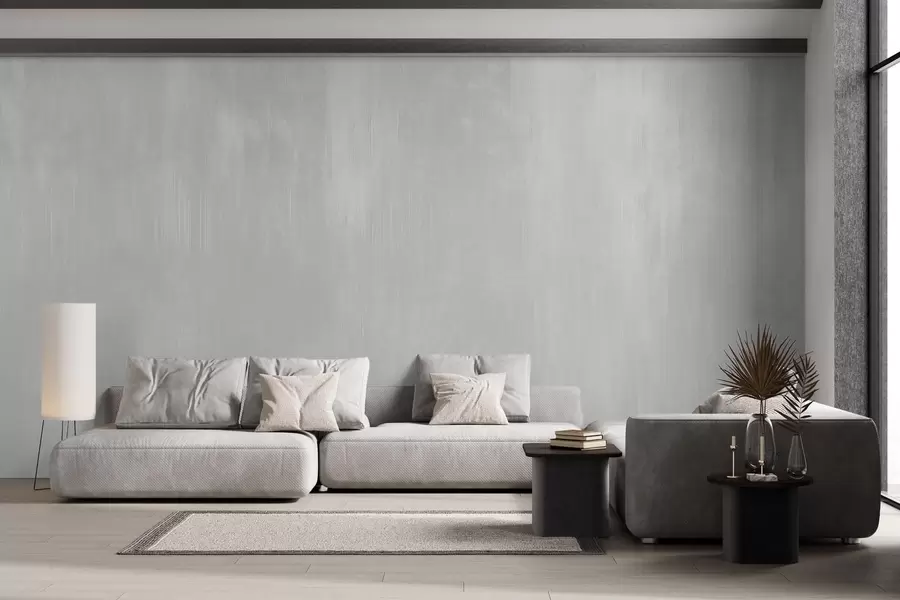 zidne murale Svijetlosiva pozadina s ravnomjernom vertikalnom teksturom w05121v4