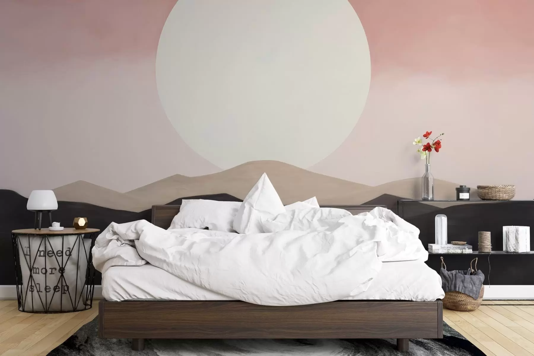 zidne murale Tihi zalazak sunca w05285