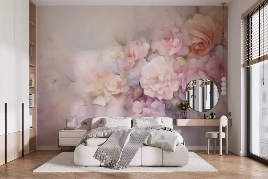 zidne murale Nježno cvijeće w09599