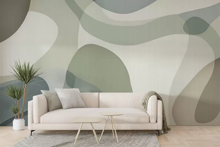 zidne murale Meke linije w05479