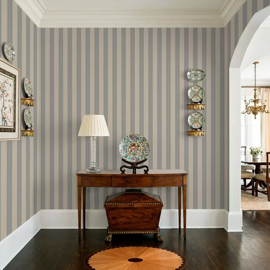 zidne murale Sive i bež okomite pruge a01181