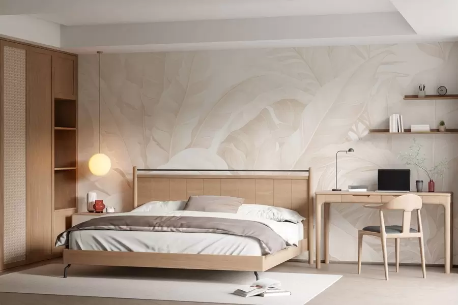 zidne murale Vintage tropsko lišće w05518