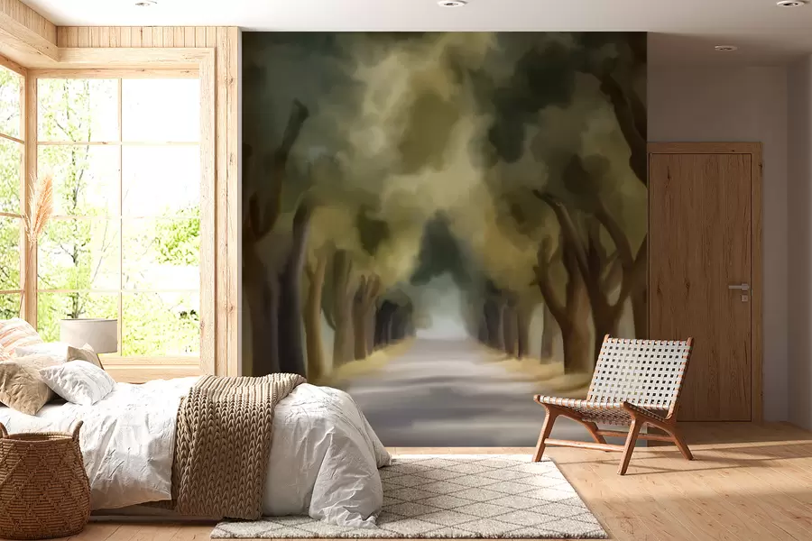 zidne murale Drveće w05509