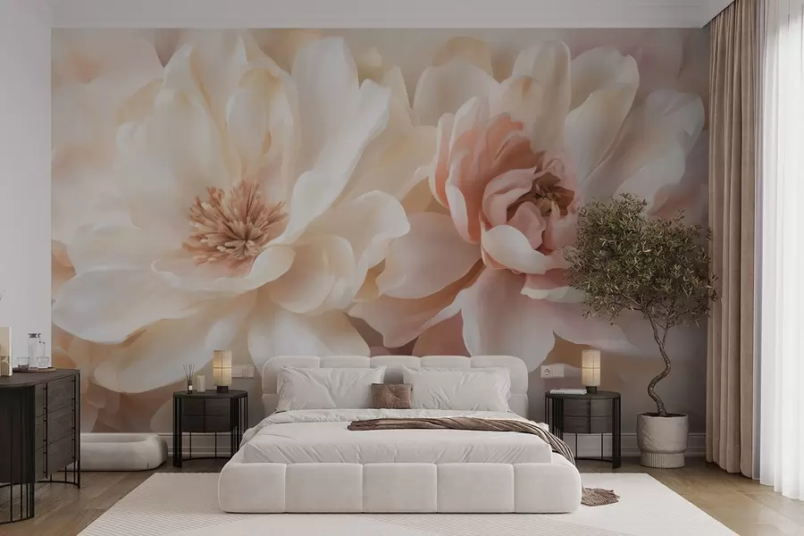 zidne murale Veliki cvjetovi w05633