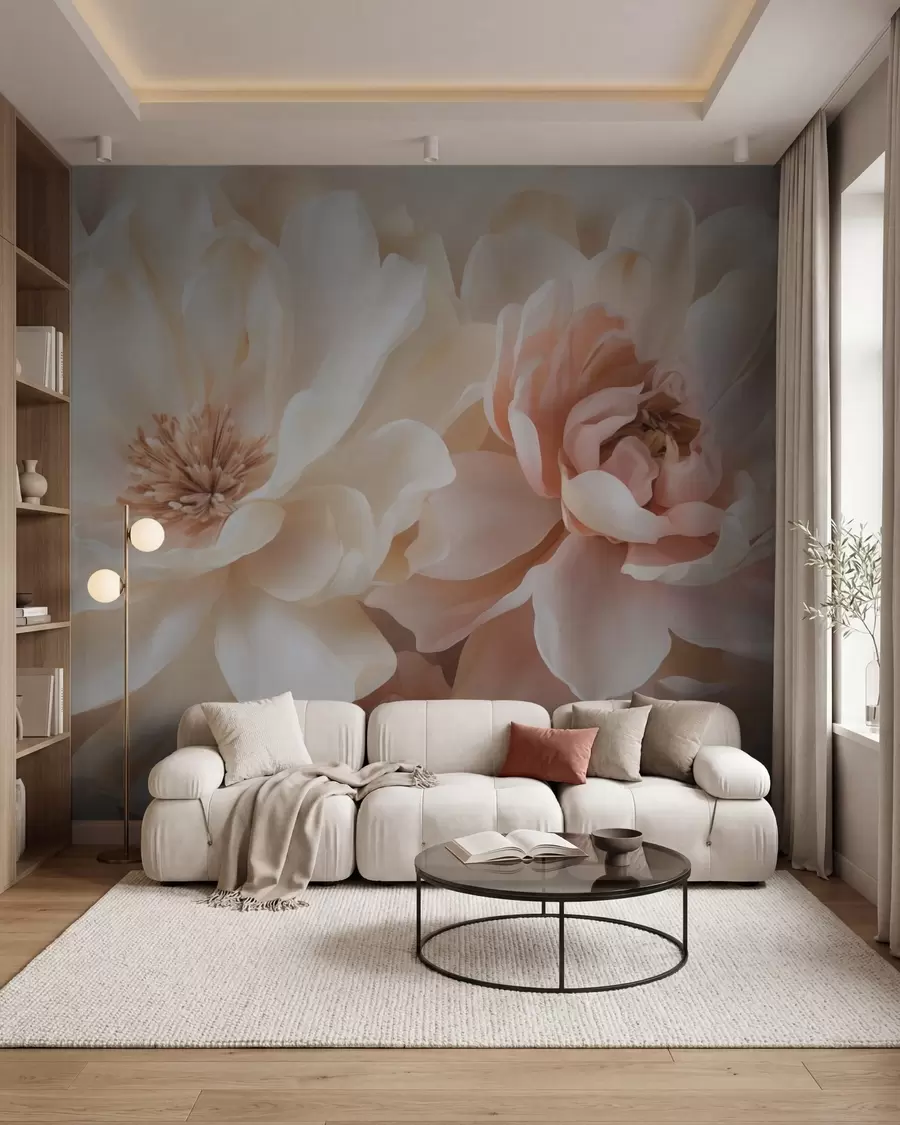 zidne murale Veliki cvjetovi w05633