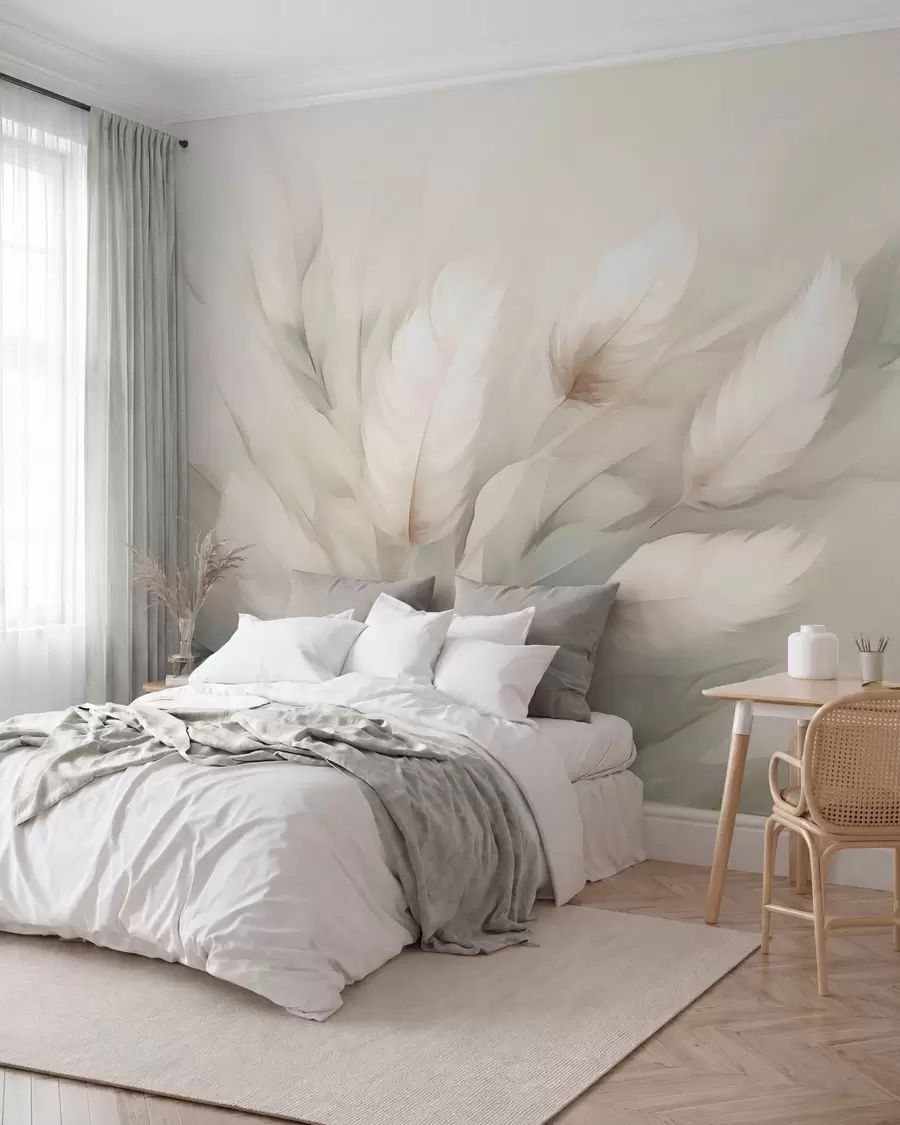 zidne murale Apstraktno perje w05662